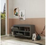 ASIR GROUP Cipősszekrény TROY 53, 5x83, 5 cm szürke 855DTE4030 (AS1134)