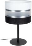 BELIS Asztali lámpa CORAL 1xE27/60W/230V fekete/fehér BE0695 (BE0695)