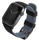 Uniq Linus Airosoft Apple Watch 38/40/41mm szilikon szíj, fekete (UNIQ-41MM-LINUSBLK) - speedshop