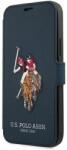 U. S. Polo Assn Husa de protectie US Polo Assn. Embroidery pentru iPhone 12 Pro Max, Piele ecologica (Albastru)