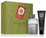 Gucci Set cadou Gucci Guilty Pour Homme, apa de toaleta 50ml + gel de dus 50ml, Bărbați