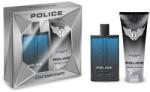 Police Set cadou Police Sport, apa de toaleta 100ml + balsam dupa ras 100ml, Bărbați