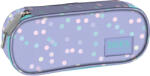 BackUP Penar oval școlar BackUp A - Dots, 1 fermoar (88591) Penar