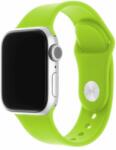 FIXED Szilikon szíj Apple Watch 38/40/41 mm, zöld FIXSST-436-GRE (FIXSST-436-GRE) - pcx