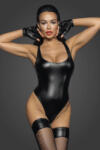 Noir Handmade F244 Powerwetlook Body with High Cut Bottom Hem XL