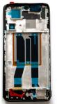  4130237 Gyári Realme GT Neo 3 fekete LCD kijelző érintővel kerettel előlap (4130237)