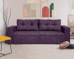 Bedora Canapea Extensibila Bedora Venice, 3 locuri, cu lada de depozitare, textil, mov Canapea