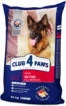 CLUB 4 PAWS Hrana uscata caini activi, 14kg