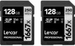 Lexar Professional 1667x SDXC 128GB UHS-II/U3 (LSD1667128G-B2NNG)