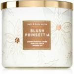 Bath & Body Works Blush Poinsettia lumânare parfumată 411 g