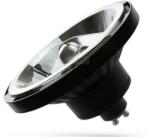 Wojnarowscy LED Izzó AR111 GU10/10W/230V 4000K 20° fekete 14567 (WJ0350)