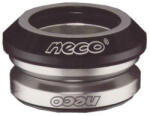 Neco 1 1/8 colos (28, 6 mm) integrált A-head kormánycsapágy, cartridge, fekete