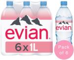 Evian Evian - Apa minerala naturala (plata) - 6 buc. x 1L - PET