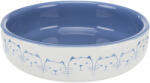 TRIXIE Bol ceramic 0.3 l 15 cm albastru alb 24770