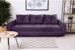 Bedora Canapea Extensibila Bedora Siena, 3 locuri, cu lada de depozitare, textil, mov Canapea