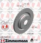 ZIMMERMANN Disc frana ZIMMERMANN 400.3687. 20 - automobilus