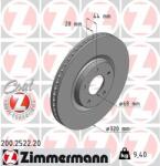 ZIMMERMANN Disc frana ZIMMERMANN COAT Z 200.2522. 20 (200.2522.20)