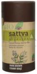 SATTVA Vopsea de păr ciocolatiu închis subtonuri reci Dark Brown Sattva Ayurveda 150-g