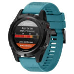BSTRAP Silicone Acton curea pentru Garmin Fenix 5 / 6 / 6 Pro / 7 / 8 47mm / E, dark teal (SGA001C08)