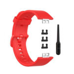 BSTRAP Silicone curea pentru Huawei Watch Fit, red (SHU005C03)