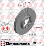 ZIMMERMANN Disc frana ZIMMERMANN COAT Z 250.1380. 20 (250.1380.20)