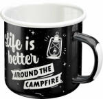  Life Is Better Around The Campfire Fém Bögre (43221)