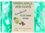 Bulgarian Rose Glicerin szappan Zöld alma és szegfű - Bulgarian Rose Green Apple & Clove Soap 70 g