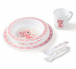 Canpol babies étkezési szett - rózsaszín cica - babastar