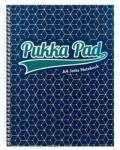  Caiet A4 cu spira Pukka Pads Glee, dictando, 200 pagini, albastru inchis (PKP030078)