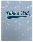  Caiet A4 cu spira Pukka Pads Glee, dictando, 200 pagini, albastru deschis (PKP030092)