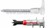Fischer DUOPOWER műanyag dübel EasyHook félkör kampóval (557919F)