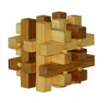 Eureka Slide - bambusz puzzle ördöglakat