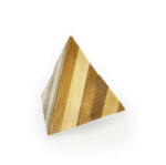 Eureka Pyramid - bambusz puzzle ördöglakat