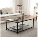 ASIR GROUP Kávésasztal ASTROSEHPA 40x90 cm fekete 552NOS1406 (AS1253)