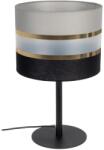 BELIS Asztali lámpa CORAL 1xE27/60W/230V fekete/szürke BE0704 (BE0704)