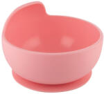 Canpol babies - Szilikon tál tapadókoronggal 300 ml rózsaszínű