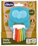 Chicco - Csörgő rágcsáló érzékelő gyűrűkkel Eco+ Bagoly Bagoly 3m+