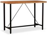 vidaXL Masă de bar, lemn masiv de acacia, 150 x 70 x 107 cm (245437)