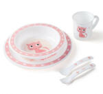  Canpol babies étkezési szett - rózsaszín cica - babyshopkaposvar
