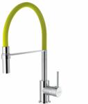 INVENA Baterie bucatarie Invena Kameleon Sink verde - crom (BZ-29-L08-C)