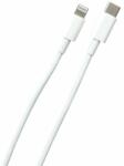 mobilNET USB C kábel - Apple Lightning PD Fast Charge, 1 m, fehér