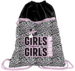 PASO Minnie Mouse zsinóros hátizsák, tornazsák - Girls support girls