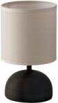 F.A.N. Europe Lighting I-FURORE-L MAR | Furore-FE Faneurope asztali lámpa Luce Ambiente Design 24cm kapcsoló 1x E14 fekete, barna, taupe (I-FURORE-L MAR)