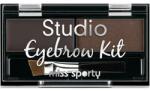Miss Sporty Szemöldökformázó készlet - Miss Sporty Studio Eyebrow Kit 001 - Medium Brown
