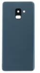 Samsung A730 Galaxy A8 Plus 2018 akkufedél (hátlap) kamera lencsével és ragasztóval szürke OEM
