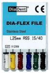 Diadent Flexible K-file(SS) 25mm 15-40 - Diadent