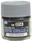 Mr. Hobby Mr. Color Super Metallic II SM-204 Super Stainless (10ml)