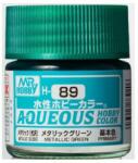 Mr Hobby Aqueous Hobby Color Paint (10 ml) Metallic Green H-089