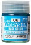 Mr. Hobby Acrysion Base Color Paint (18 ml) Base Green BN-06