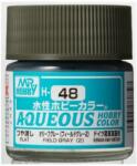 Mr. Hobby Aqueous Hobby Color Paint (10 ml) Field Gray (2) H-048
